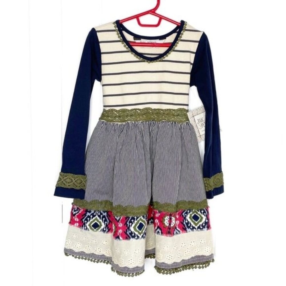 NEW Jak & Peppar Follow Your Heart Tunic Dress Size 5